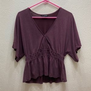 Lucky Peplum top sz S